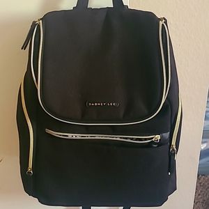 Black Dabney Lee diaper bag